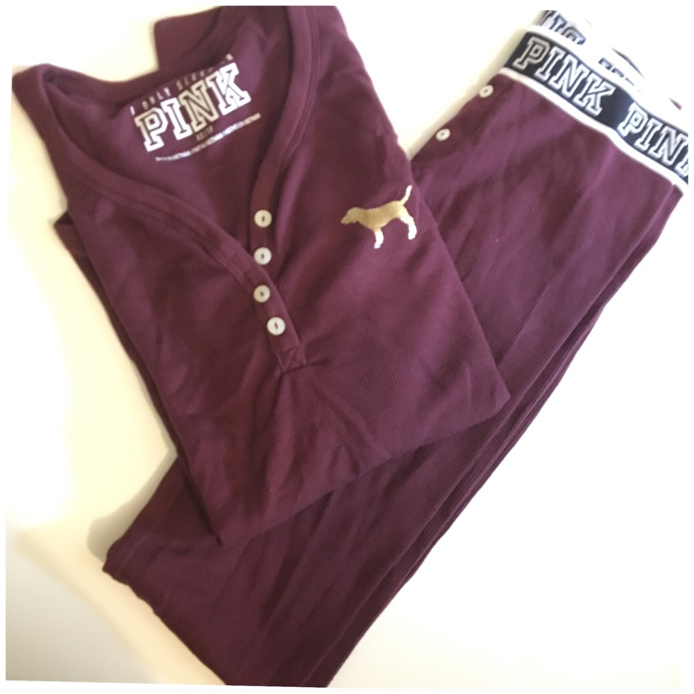 Victoria’s Secret PINK thermal pj set